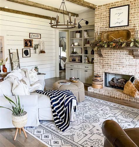 View Living Room Decor Ideas Farmhouse Pics Beusaba