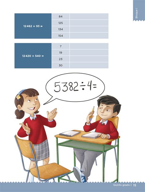 5 grado · actividades · ejercicios · libro · matemáticas. Desafíos Matemáticos libro para el alumno quinto grado ...