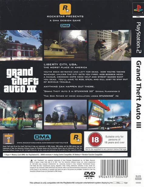 Gta 3 / grand theft auto iii (2002). Grand Theft Auto III - Playstation 2 PS2 PAL CIB - Passion ...