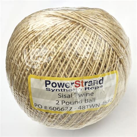 Sisal Twine Two Ply 2 Pound Ball Wesco Industries