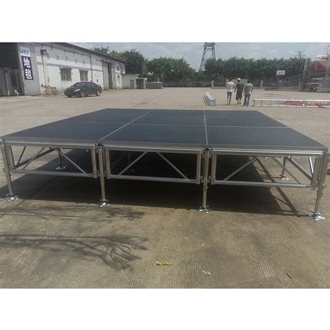 Event Stage Aluminum Portale Modular Stage Movable Mobile For Outdoor