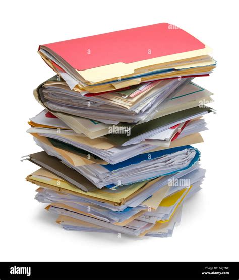 Pile Of Files Hi Res Stock Photography And Images Alamy