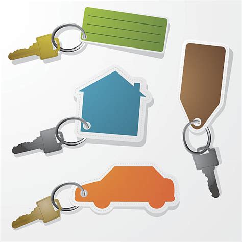 Key Ring Clip Art Vector Images And Illustrations Istock