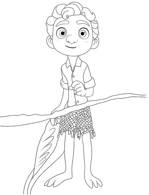 Luca Coloring Pages Best Coloring Pages For Kids Disney Coloring