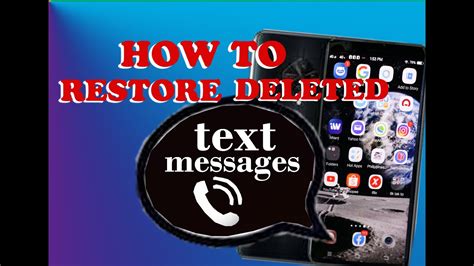 Restore Deleted Text Message And Phone Call Log How Step By Step Youtube
