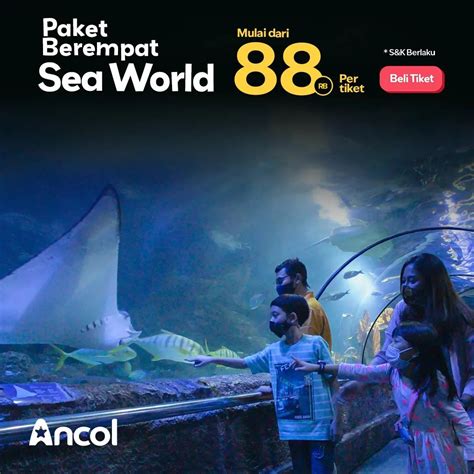 Promo Seaworld Ancol September Harga Spesial Annual Pass Dan