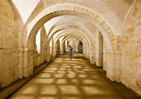Winchester Cathedral Crypt Stock Photo Image Of English 34620822
