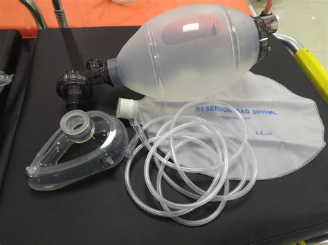 Ambu Bag Autoclavable Reusable Silicone Resuscitator Bag Ventilator