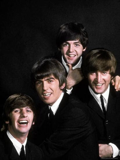 Members Of Singing Group The Beatles John Lennon Paul Mccartney