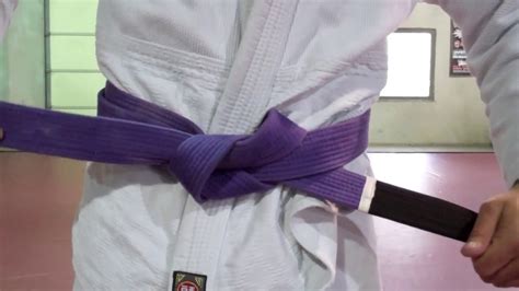 How To Tie A Jiu Jitsu Gi Belt Youtube