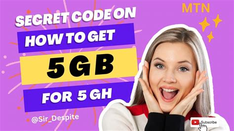 How To Grab 5gb Data For 5cedies On Mtn Youtube