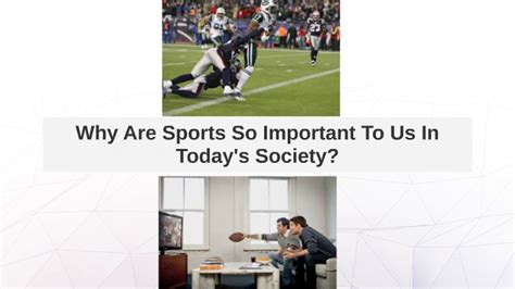 Comment on the following statement: Why are Sports so important to us in Today's Society by ...