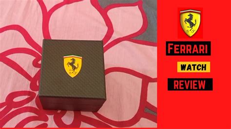 My Brand New Ferrari Watch Review Unboxing Ferrari Watches For Men