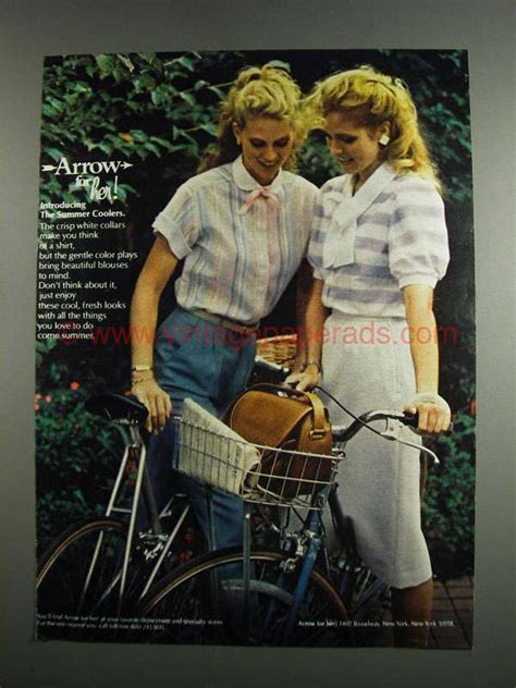 1984 Arrow For Her Fashion Ad
