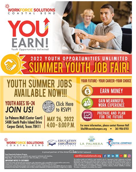 Summer Youth Job Fair Workforce Solutions Coastal Bend