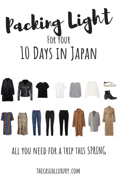 Packing List Spring In Japan Japan Outfits Japan Outfit Japan Travel Outfit