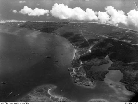 Los Negros Admiralty Islands New Guinea June 1944 An Aerial View Of