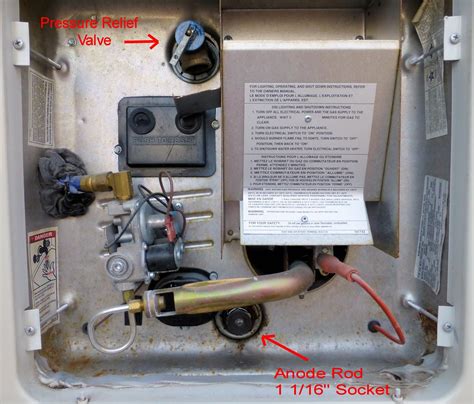Electrical water heating is a commonly used technique for supplying hot water in the united states and canada. GoneByRV: A Bit of Maintenance (Changing the Water Heater ...