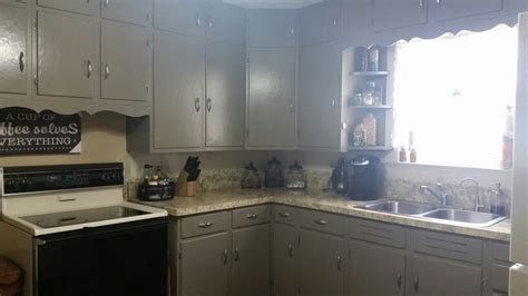 Maybe you would like to learn more about one of these? Kitchen after...cabinets and counters painted. Ace cabinet ...