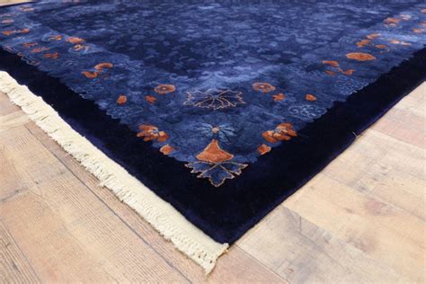 Maybe you would like to learn more about one of these? Antique Blue Chinese Area Rug with Qing Dynasty Style ...