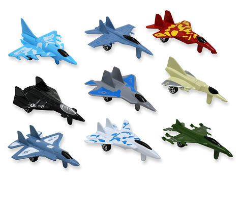 Buy Metal Die Cast Toy Air Plane Set Of Planes And Jets Pack Of 9
