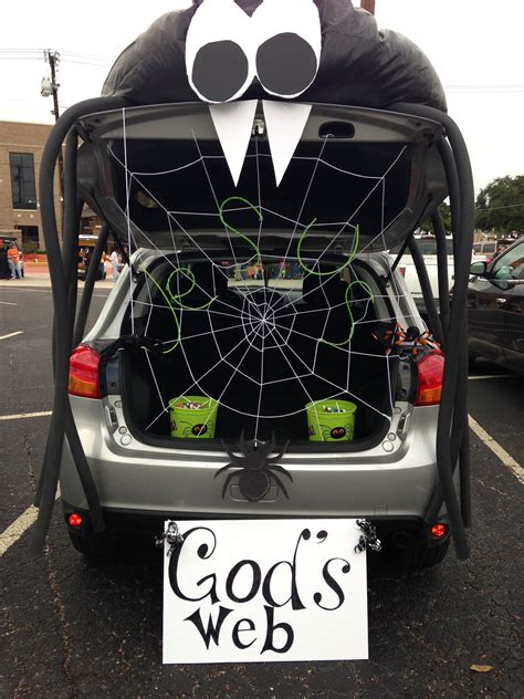 Trunk or Treat Ideas for Halloween Car Decorations