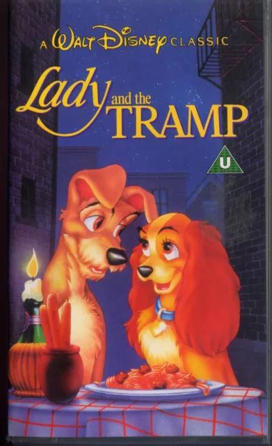 Lady And The Tramp ~ Original Walt Disney Movie ~ Vhs Video Tape £595