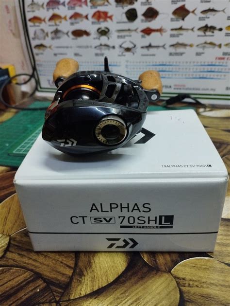 Daiwa Alphas Ct Sv Made In Japan Sports Equipment Fishing On Carousell