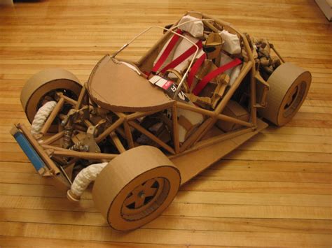 Cardboard Model Paper Model Car Car Papercraft