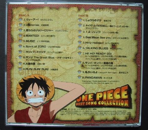 One Piece Best Song Collection Anime Ost