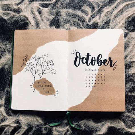 October Bullet Journal Cover Ideas Update Anjahome
