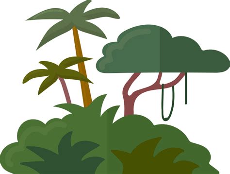 Clipart Of Rainforest