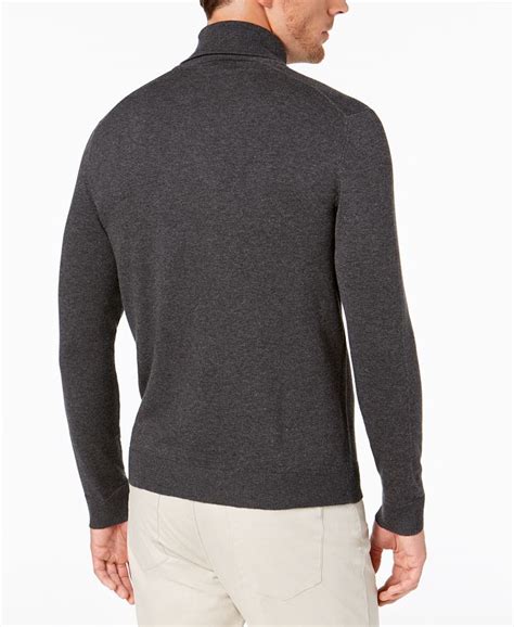 Alfani Mens Turtleneck Sweater Created For Macys And Reviews Sweaters Men Macys