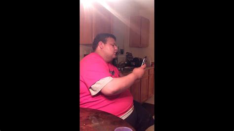Funny Fat Guy Falls Asleep Taking Selfie Youtube
