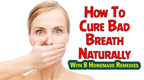 how to cure bad breath naturally halitosis cure youtube