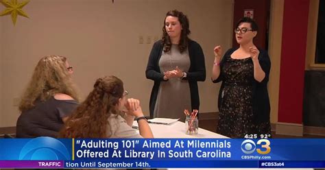 Adulting 101 Class Seeks To Teach Basics To Millennials Cbs Philadelphia
