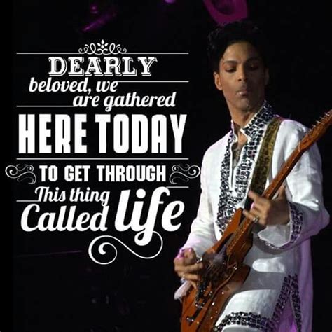 Dearly Beloved Prince Quote Unique Dearly Beloved Related Items
