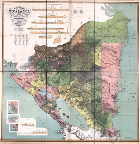 Detailed Map Of Nicaragua