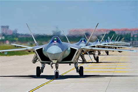 Chinese J 20 Fighter Jet Is Being Used To Track F 35 Aircraft In The