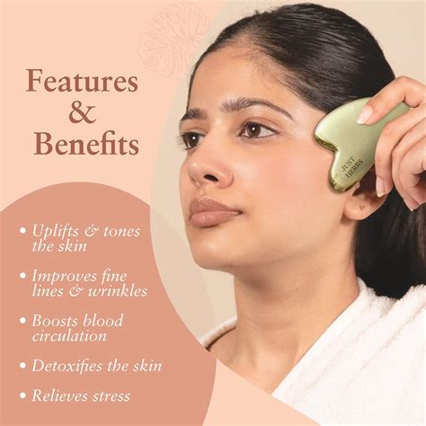 Just Herbs Kansa Gua Sha Face Massage Tool Online In India