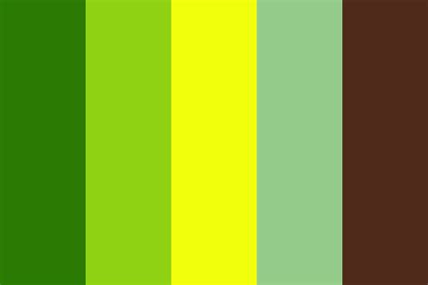 Australian Rainforest Color Palette