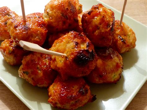Boulettes de poulet aigre douce