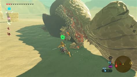 You need to head of gerudo town to investigate the thieves, so rent a sand seal from frelly in gerudo town. Legend of Zelda: Breath of the Wild - How to Beat Molduga ...