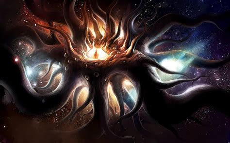 Dark Creature H P Lovecraft Azathoth Hd Wallpaper Peakpx