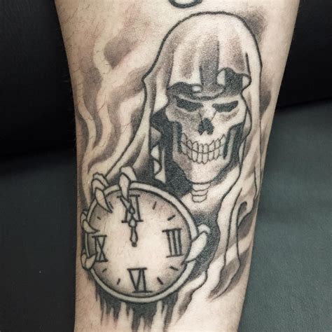 Grim reaper tattoos designs & meanings | inkdoneright the grim reaper is a universal symbol of death, with unholy skeletons appearing in. 95+ Best Grim Reaper Tattoo Designs & Meanings - (2019)