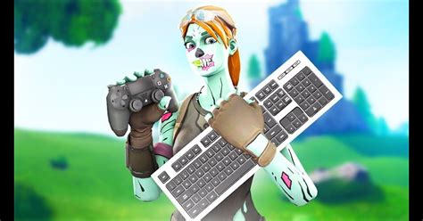 Crystal Fortnite Skin Holding An Xbox Controller 39a