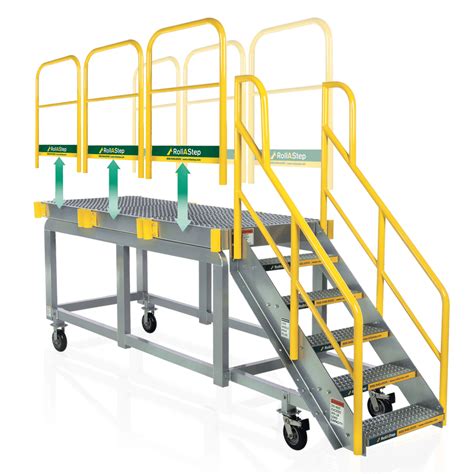 Erectastep Mp Series Mobile Work Platform And Rolling Stairs