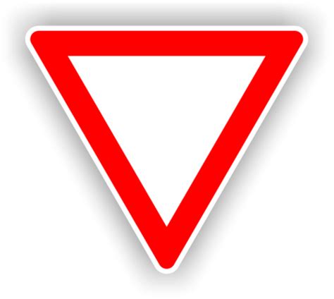 In der schweiz und in liechtenstein: Verkehrsschilder "Vorfahrt gewähren!" - sicher online kaufen