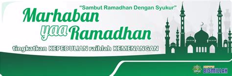 Unar i jatim 2019 implementasikan cat. BMT Bismillah Spanduk Marhaban Ya Ramadhan - SerbaBisnis