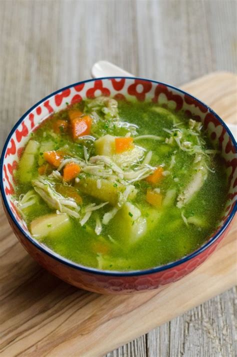 Instant pot peruvian chicken soup is a wonderful change up from traditional chicken soup. Instant Pot Peruvian Rotisserie Chicken Soup - This Ole Mom